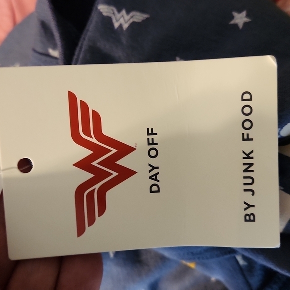 Junk Food Day Off Baby Wonder Woman Sleeveless One Piece Size 6M NWT - Picture 9 of 10